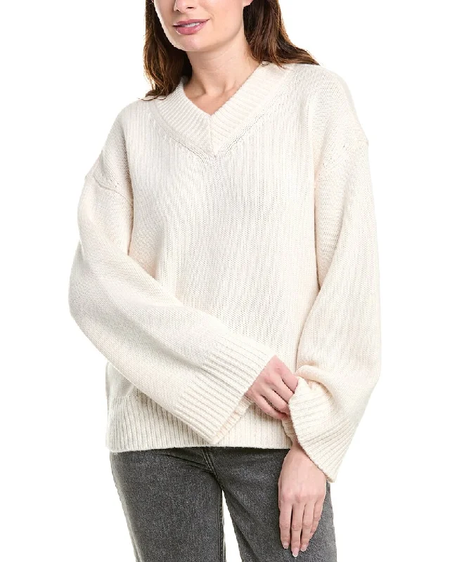 Extreme Clearance Deals rag & bone Danica V-Neck Wool & Cashmere-Blend Sweater