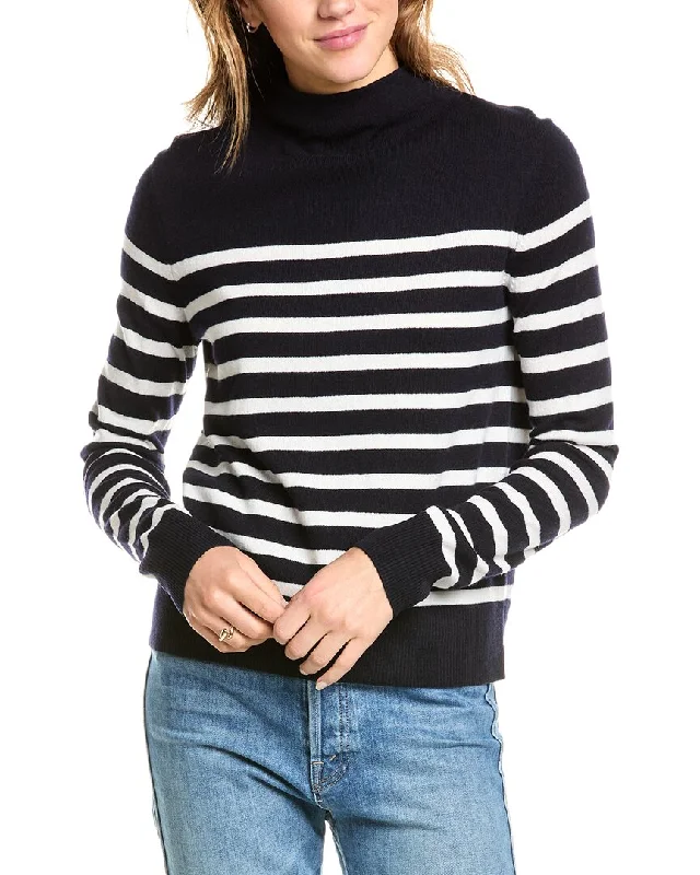 Early Bird Offer Vince Wool & Cashmere-Blend Turtleneck Sweater