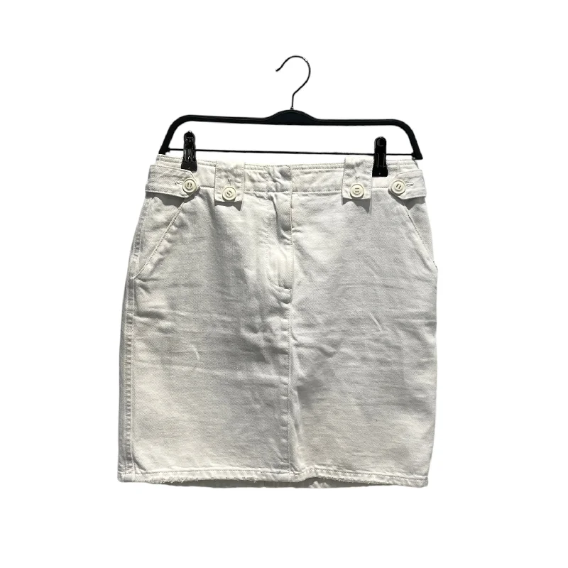 Casual Women's Clothing GIVENCHY/Skirt/38/Cotton/WHT/