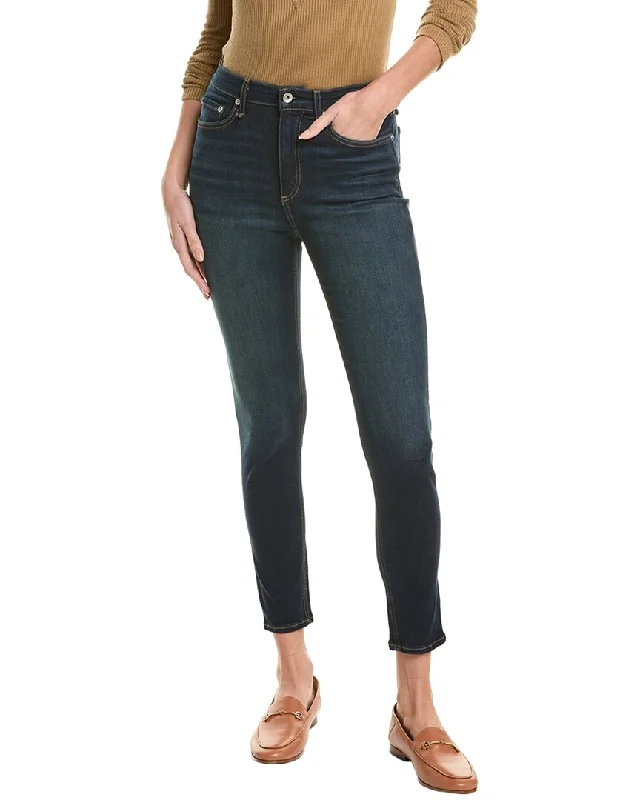 Women's Elegant Formal Outfit rag & bone Nina Carmen High-Rise Skinny Jean