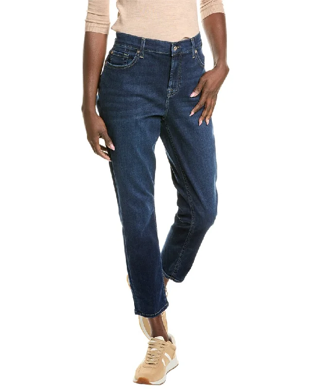 End of Season Sale 7 For All Mankind The Ankle Indigo Rinse Skinny Jean