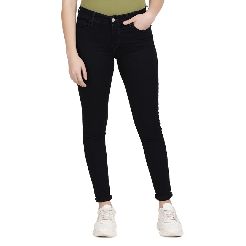 High-Quality Women's Fashion Dresses Women's Mid Rise 710 Super Skinny Jeans