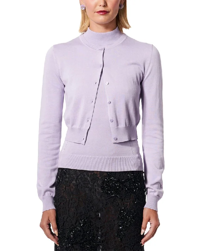 Big Sale Event Carolina Herrera Silk-Blend Cardigan