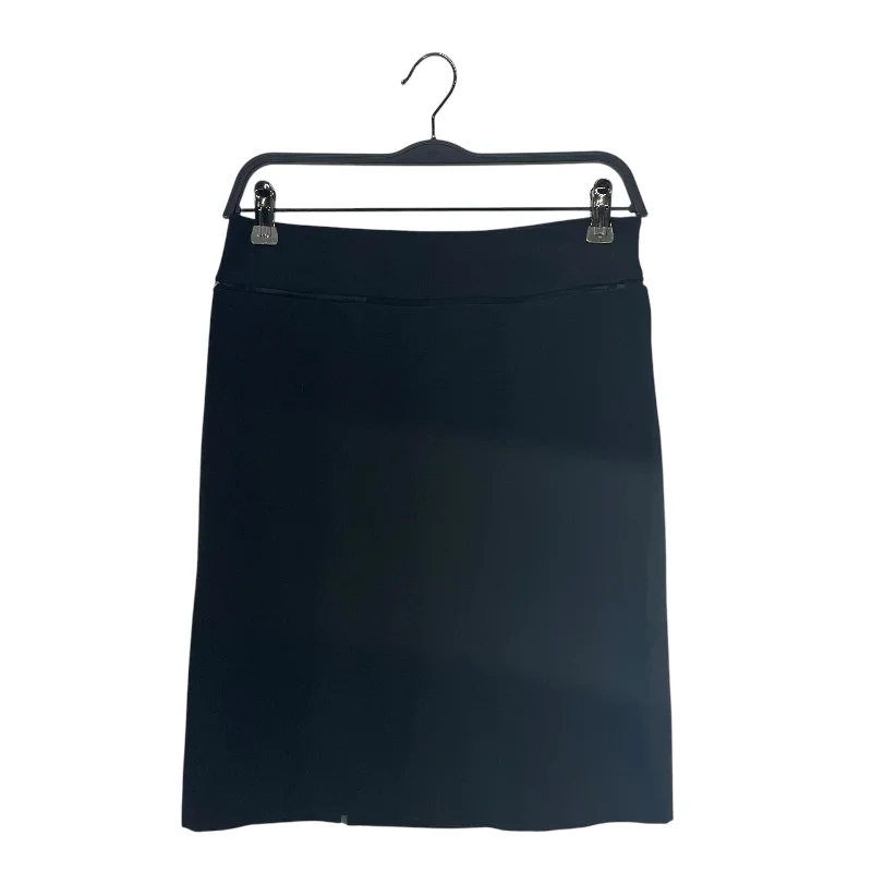 Top 10 Women's Online Clothing Stores YVES SAINT LAURENT/Long Skirt/36/Polyester/BLK/BLACK ZIPPER ON SIDE