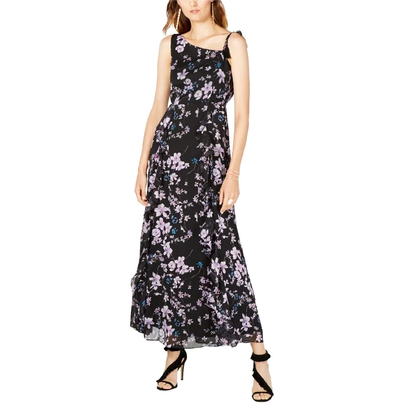 Women's Clothing Stores I-N-C Womens Floral Maxi Dress