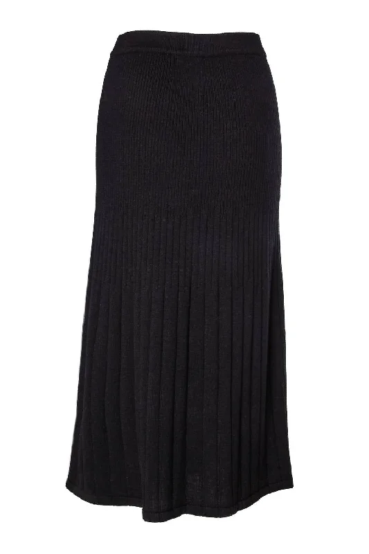 Women's Clothing Online Sale Women's Solid Skirt In Black