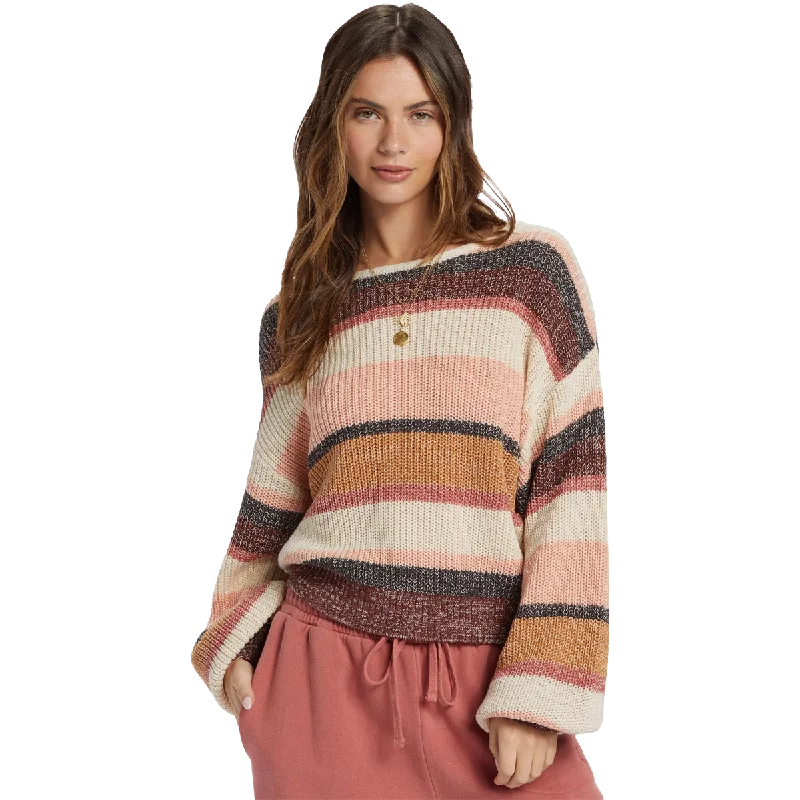 Chic Clothing For Women Women's Light Wave Sweater