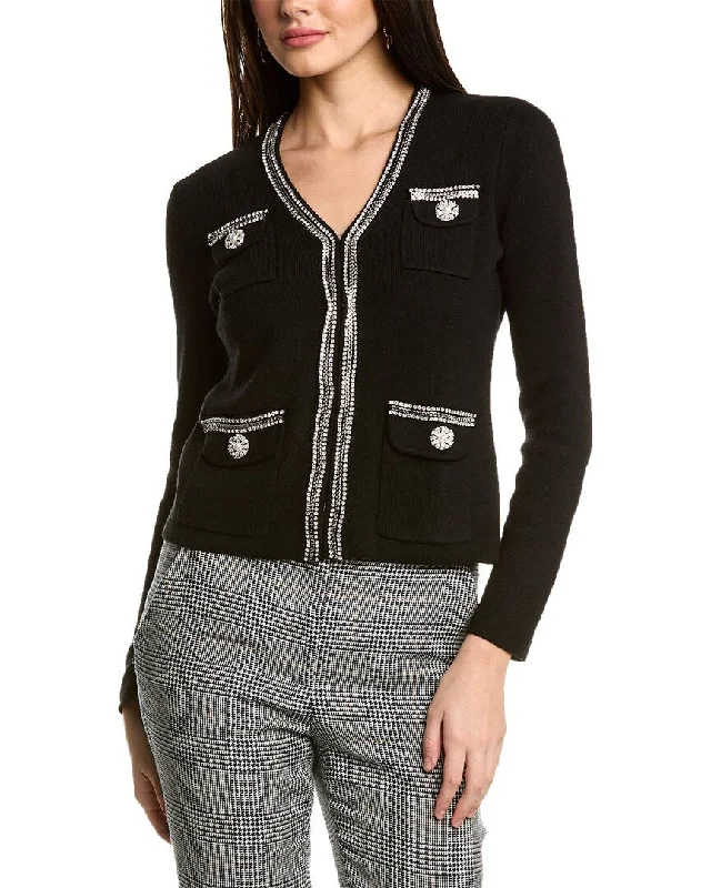 Stylish And Comfortable Clothing For Women sofiacashmere Wool-Blend Cardigan