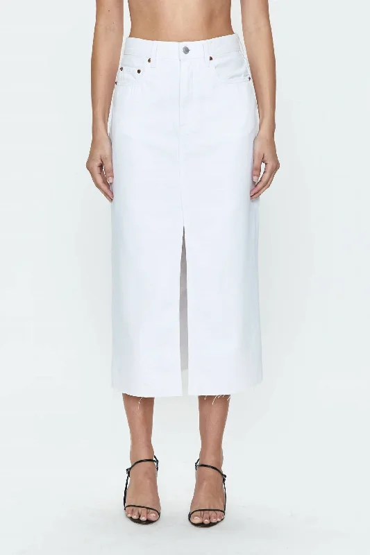 Online Boutiques Best Alice Skirt In White