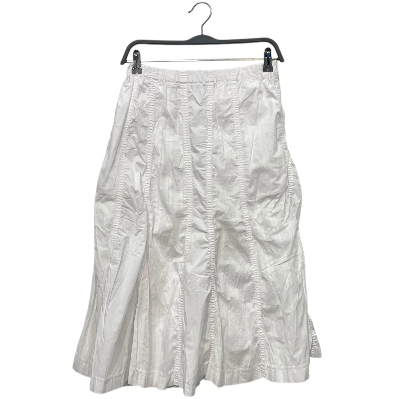 Workwear Fashion for Women tricot COMME des GARCONS/Long Skirt/White/Cotton/