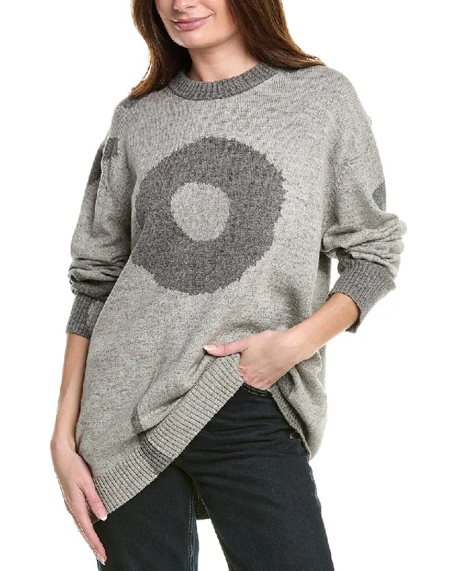 Elegant Women's Clothing Online Marimekko Neutra Wool-Blend Sweater