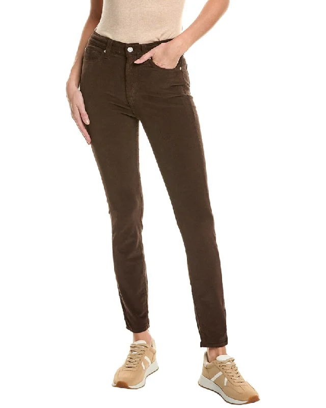 Women's Date Night Outfit 7 For All Mankind Gwenevere Hot Fudge High-Rise Corduroy Jean