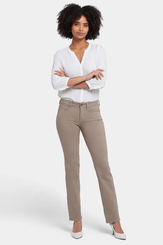 Bundle Offer Marilyn Straight Jeans In Long Inseam - Saddlewood