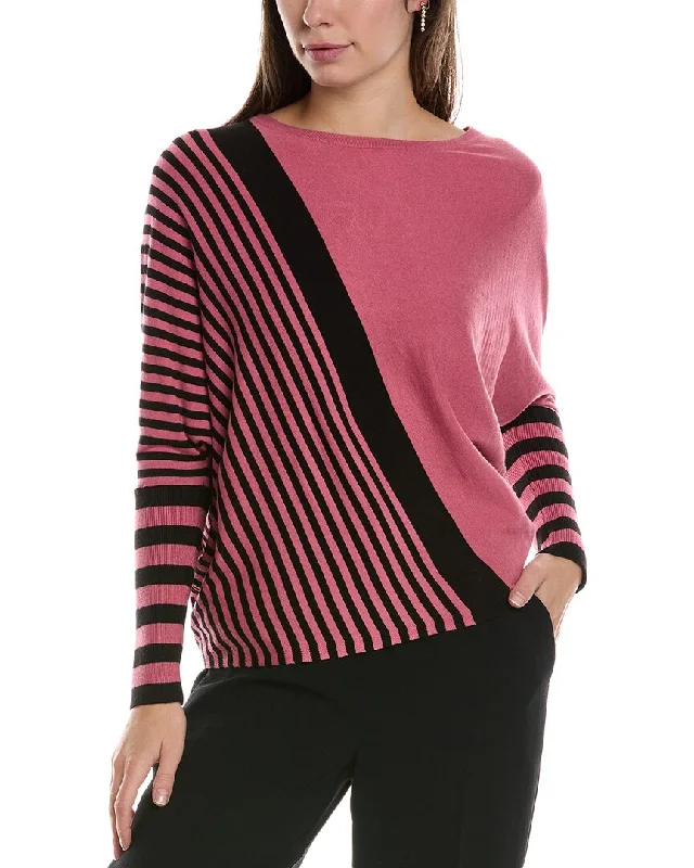 Women's Layered Outfit T Tahari Dolman Sleeve Sweater