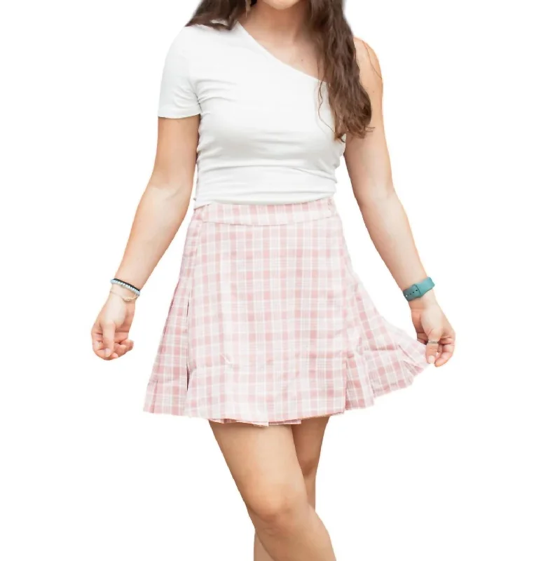 Best Online Women's Boutiques Ready For Shopping Mini Skirt In Pink