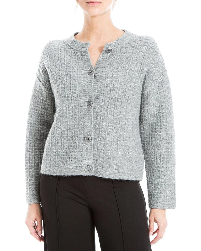 Women's Stylish Outdoor Outfit Max Studio Wool-Blend Sweater