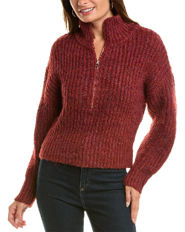 Trendy Boutique Online 525 America Zip Up Sweater