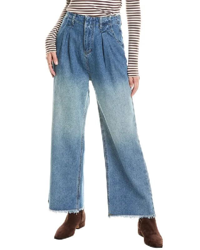 Sale Clothes Online Seraphina Pleated Wide Leg Jean