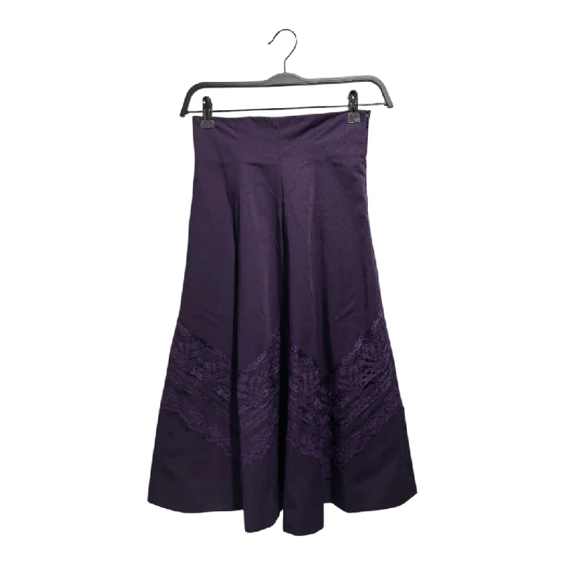 Women's Clothing Online ozone community/Skirt/S/PPL/Midi Length/lace