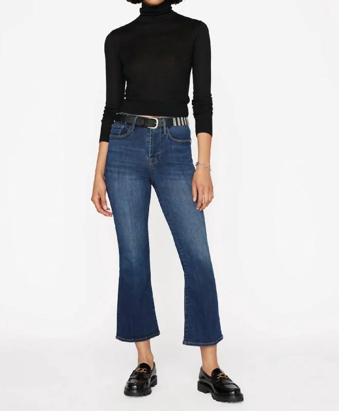 Best Online Clothing Boutiques Le One Crop Mini Boot Denim In Hanbury