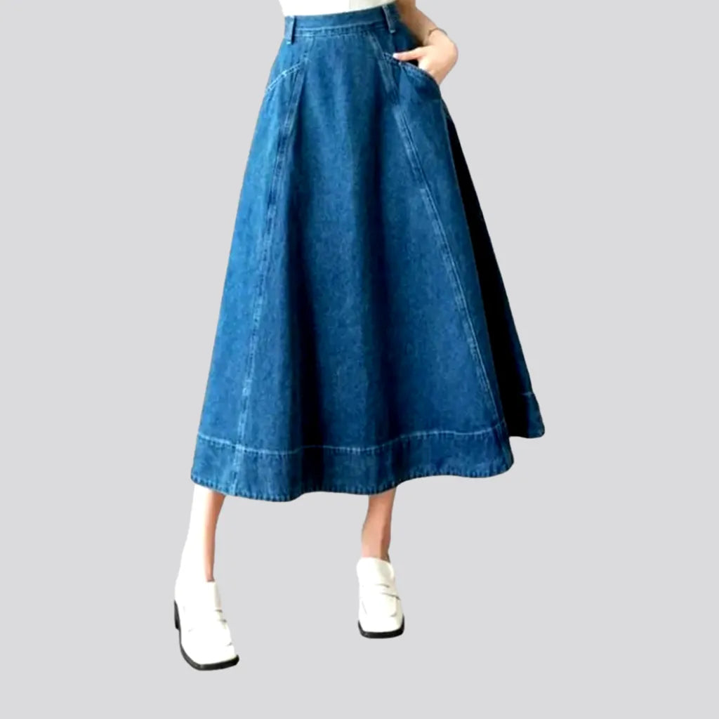 Fashion-forward Women's Clothing Street women's jeans skirt