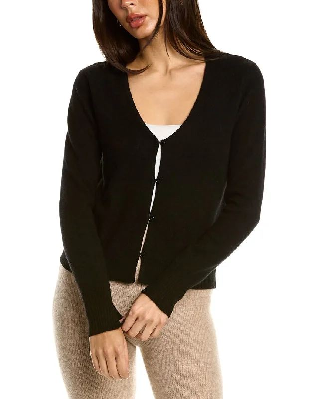 Women Wear Online Magaschoni V-Neck Cropped Cashmere Cardigan