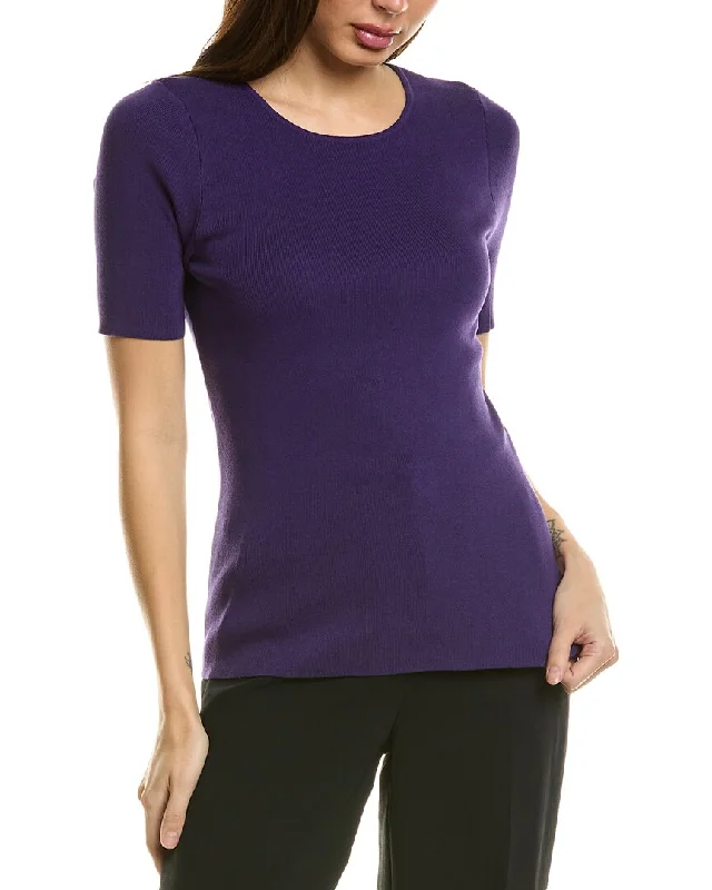 Comfortable Casual Wear Tahari ASL Sweater Top