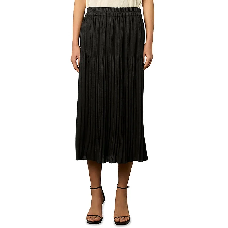 Relaxed Fit Women's Fashion Womens Ruffled Casual Midi Skirt