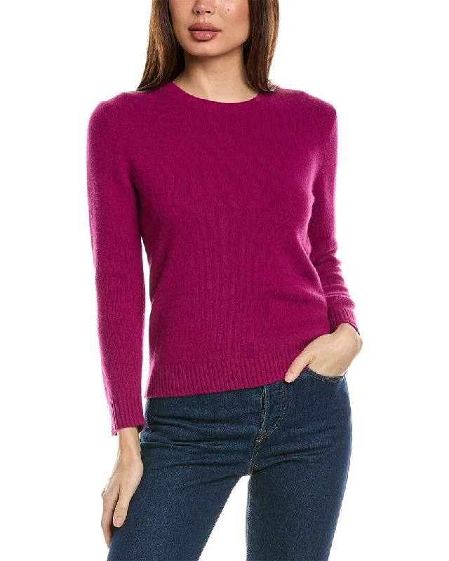 Sale Clearance Theory Wool & Cashmere-Blend Shrunken Crew Sweater