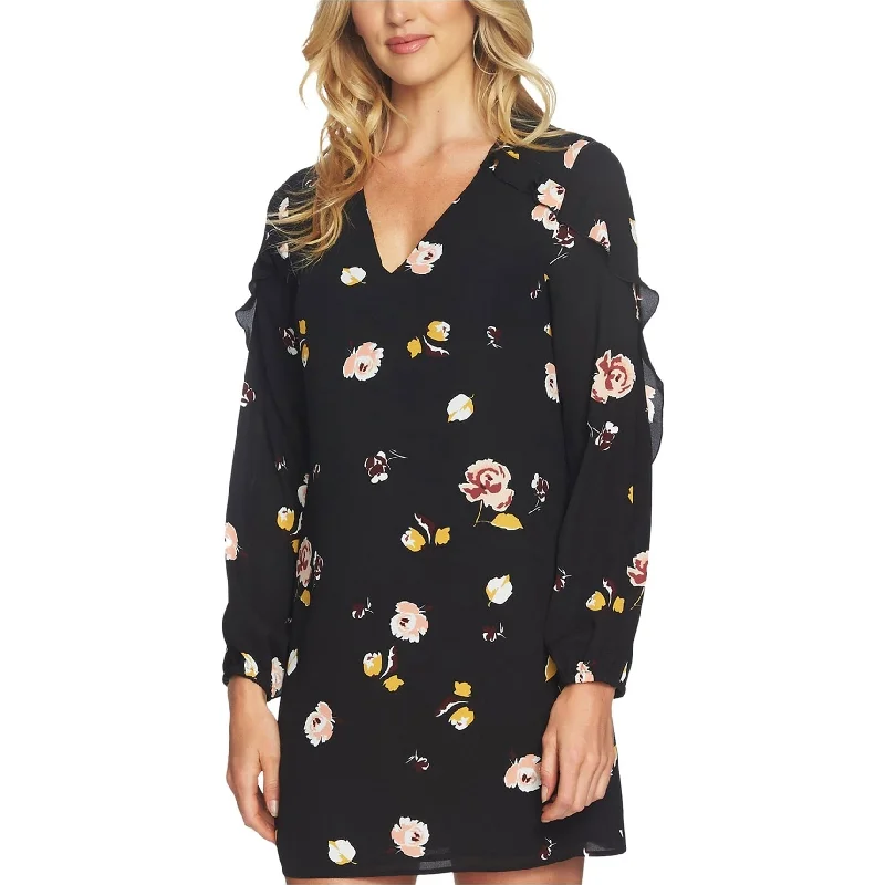 Fashion Women's Clothing 1.State Womens Floral A-Line Dress