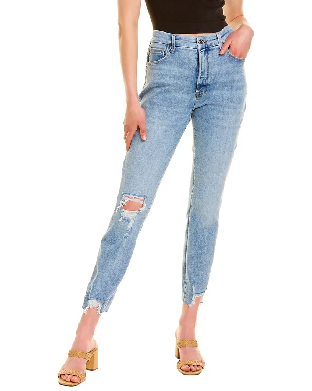 Online Boutiques Affordable GOOD AMERICAN Good Legs Indigo Skinny Jean