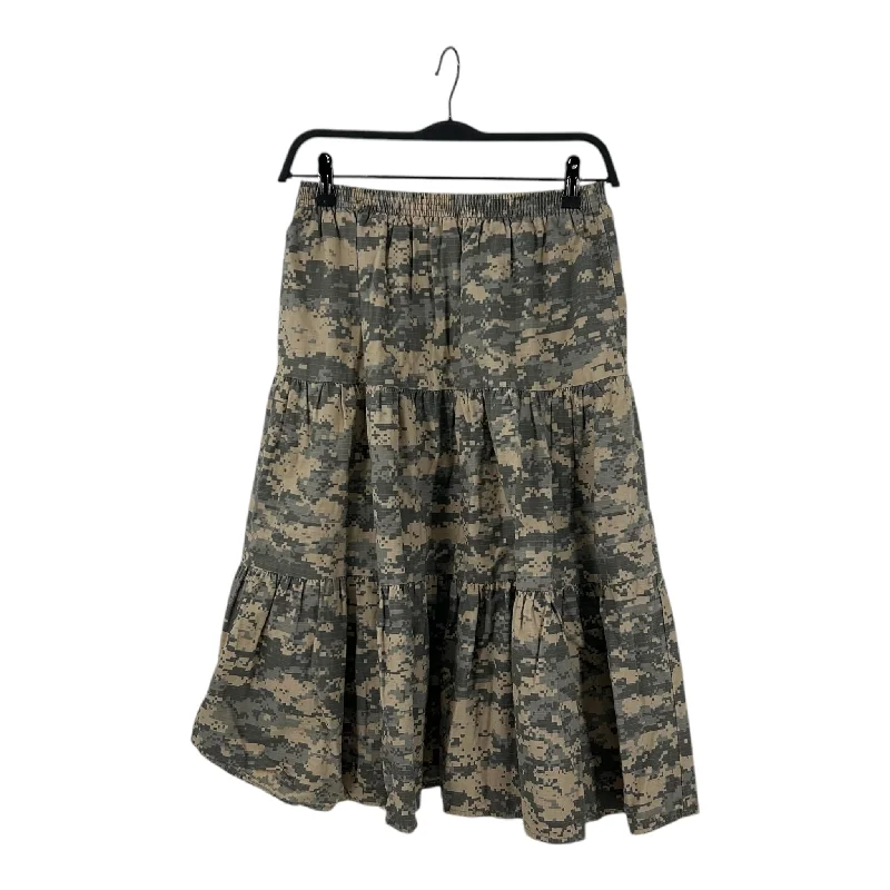 Comfy Women's Outfits for Daily Wear Engineered Garments/Skirt/1/Khaki/Camouflage