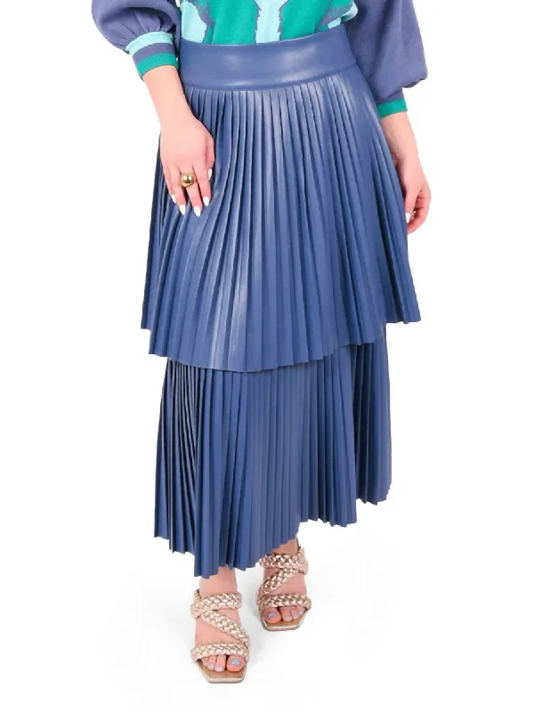 Comfortable Outfit For Women Chloe Skirt In Vintage Indigo