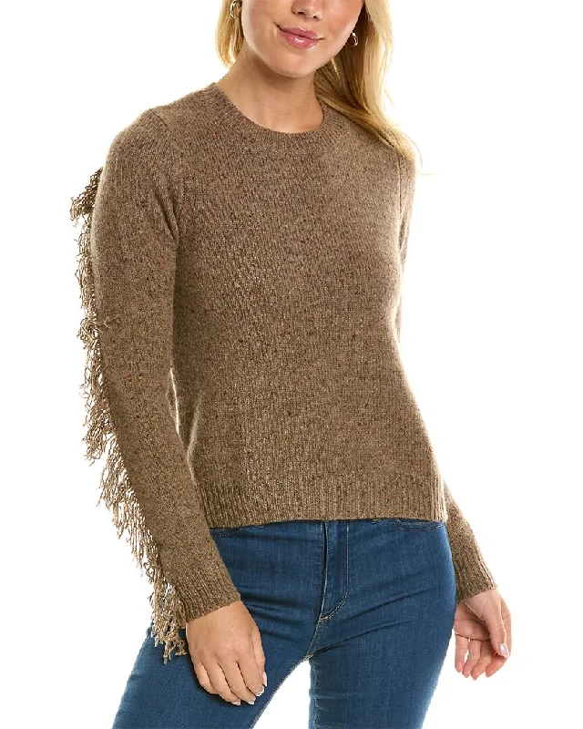 Big Sale Event Autumn Cashmere Fringed Cashmere Sweater