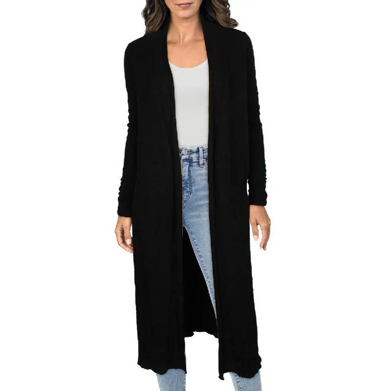 Casual Fashion for Women Womens Solid Long Duster Sweater