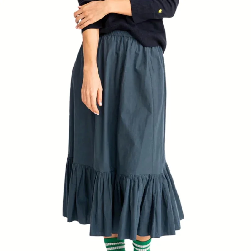 Latest Fashion for Women Madeleine Maxi Skirt In Midnight