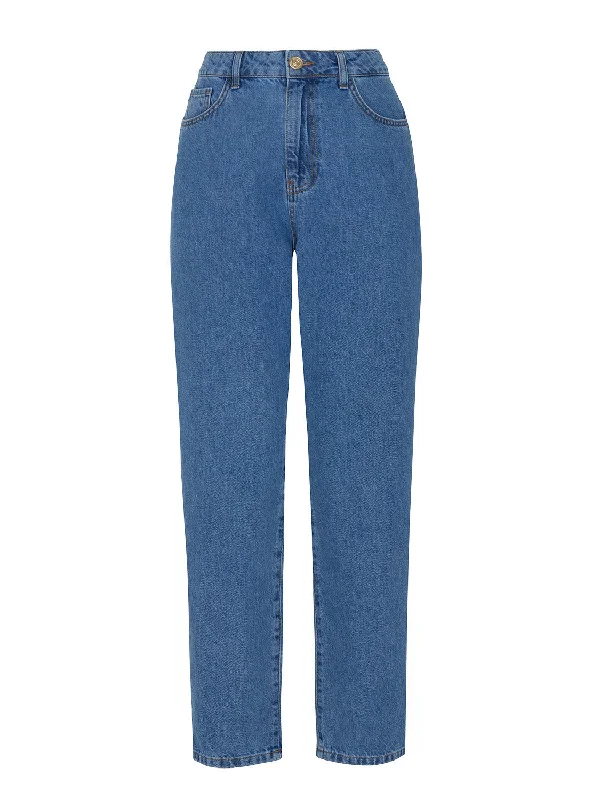 Affordable Fashion Clothing For Women High-Waisted Mom Jeans