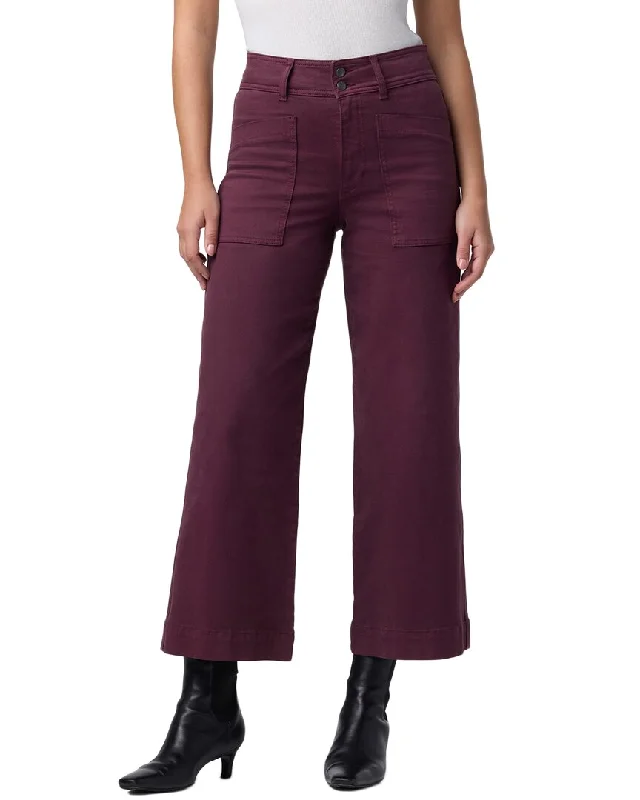 Women's Holiday Clothing JOE'S Jeans Vineyard Wine Wide Leg Cargo Ankle Jean